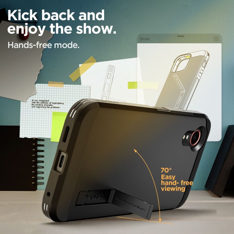 Spigen Tough Armor за Galaxy XCover 7, черен - 8809971224178-ACS07505