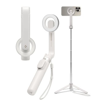 SPIGEN S571W MagSafe Bluetooth стойка за селфита с трипод (пясъчно бежово)