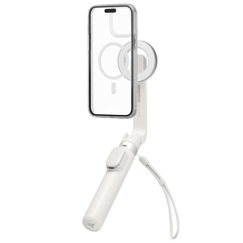 SPIGEN S571W MagSafe Bluetooth стойка за селфита с трипод (пясъчно бежово) - SPIGEN S571W MagSafe Bluetooth стойка за селфита с трипод (пясъчно бежово) - 8809971226011-AMP07657