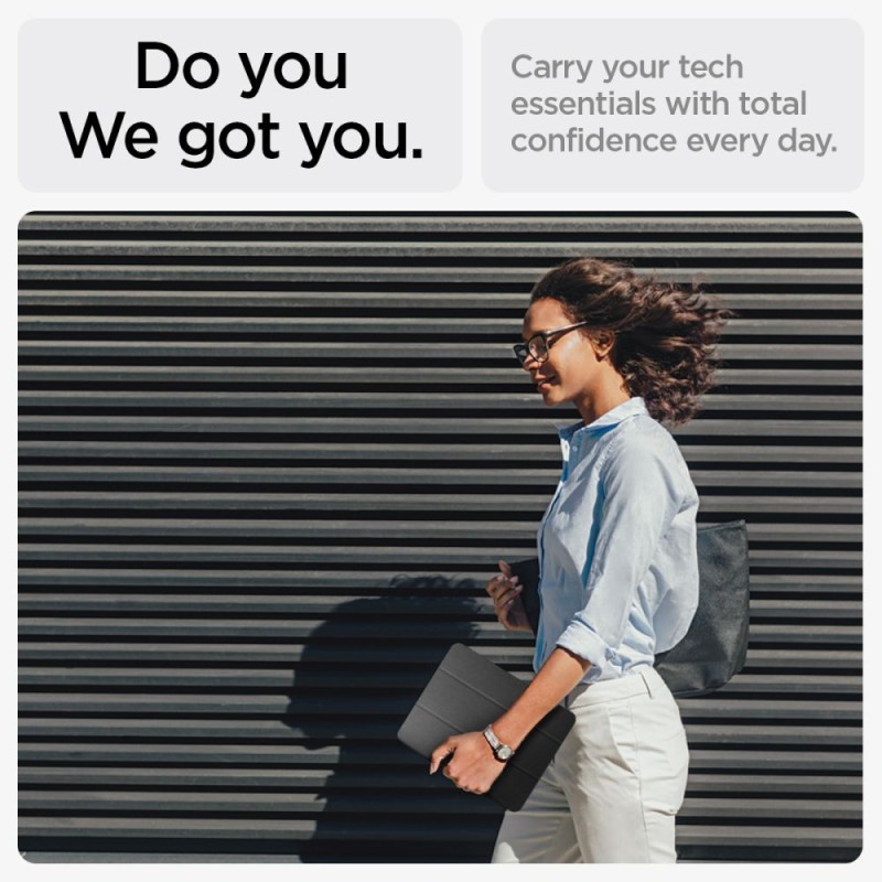 Spigen Urban Fit калъф за iPad Air 10.9” (4/5/2020–2022) и iPad 11” (6/7/8/2024–2026) Black - Spigen Urban Fit калъф за iPad Air 10.9” (4/5/2020–2022) и iPad 11” (6/7/8/2024–2026) Black - 8809971226844-ACS07754
