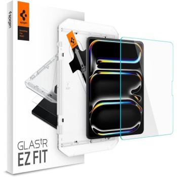 Spigen Glas.TR „EZ Fit” закалено стъкло за iPad Pro 13” (7/8/2024–2025) CLEAR