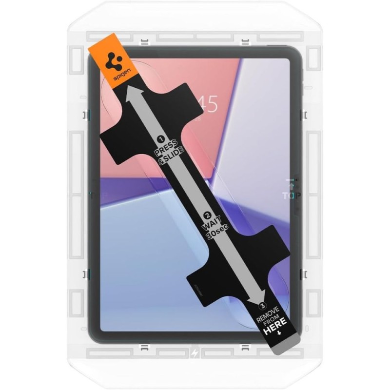 Spigen Glas.TR „EZ Fit” закалено стъкло за iPad Air 11 (6/7/8) 2024-2026, прозрачно - Spigen Glas.TR „EZ Fit” закалено стъкло за iPad Air 11 (6/7/8) 2024-2026, прозрачно - 8809971227384-AGL07798