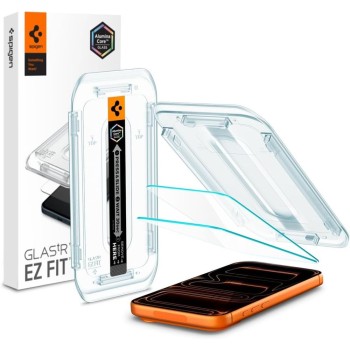 Spigen Glas.TR EZ Fit AC закалено стъкло 2 броя за iPhone 16 Pro Max / 17 Pro Max (Clear)