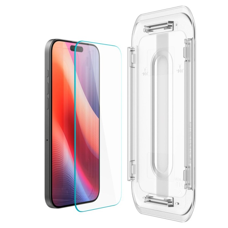 Spigen Glas.TR EZ Fit AC закалено стъкло 2 броя за iPhone 16 Pro Max / 17 Pro Max (Clear) - Spigen Glas.TR EZ Fit AC закалено стъкло 2 броя за iPhone 16 Pro Max / 17 Pro Max (Clear) - 8809971228510-AGL07907