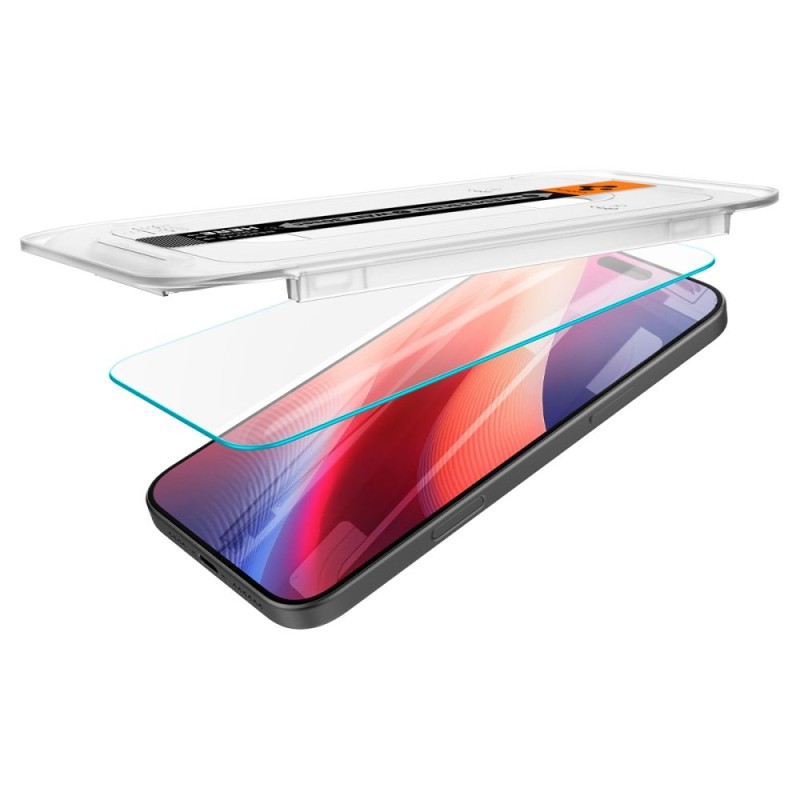 Spigen Glas.TR EZ Fit AC закалено стъкло 2 броя за iPhone 16 Pro Max / 17 Pro Max (Clear) - Spigen Glas.TR EZ Fit AC закалено стъкло 2 броя за iPhone 16 Pro Max / 17 Pro Max (Clear) - 8809971228510-AGL07907