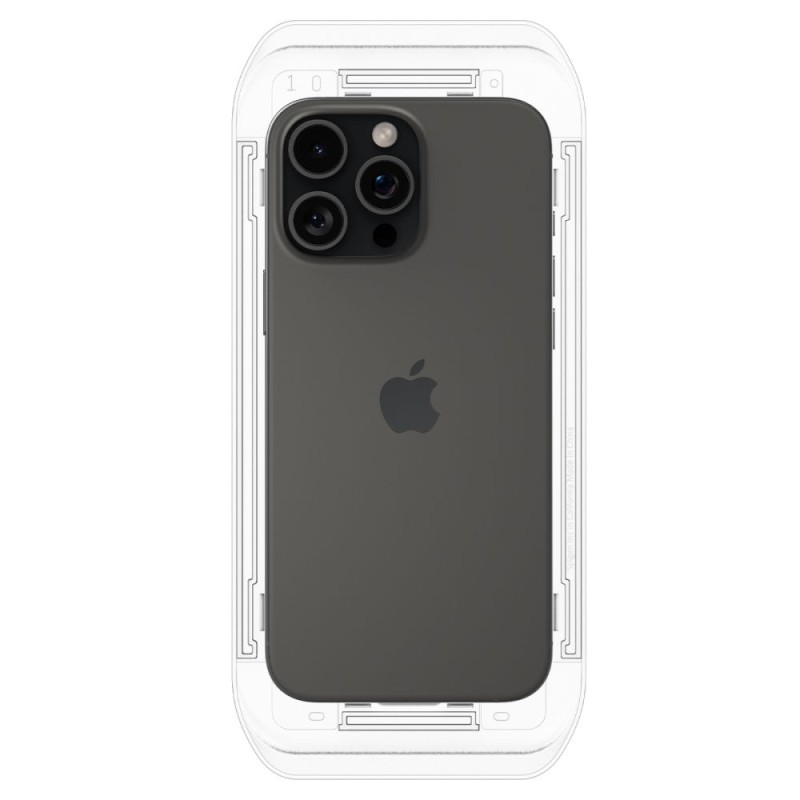 Spigen Glas.TR EZ Fit AC закалено стъкло 2 броя за iPhone 16 Pro Max / 17 Pro Max (Clear) - Spigen Glas.TR EZ Fit AC закалено стъкло 2 броя за iPhone 16 Pro Max / 17 Pro Max (Clear) - 8809971228510-AGL07907