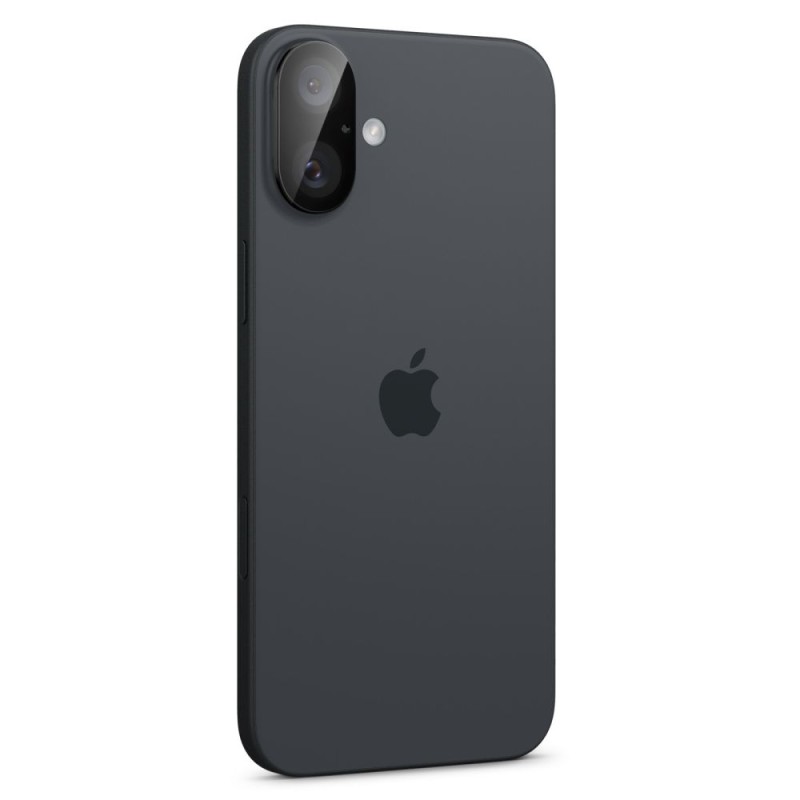 Spigen Optik Glas.Tr защита за камера 2 броя за iPhone 16 / 16 Plus (черна) - Spigen Optik Glas.Tr защита за камера 2 броя за iPhone 16 / 16 Plus (черна) - 8809971228640-AGL07922