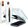 Spigen Glas.TR EZ Fit AC Privacy – защитно стъкло 2 броя за iPhone 16 Pro / 17 / 17 Pro