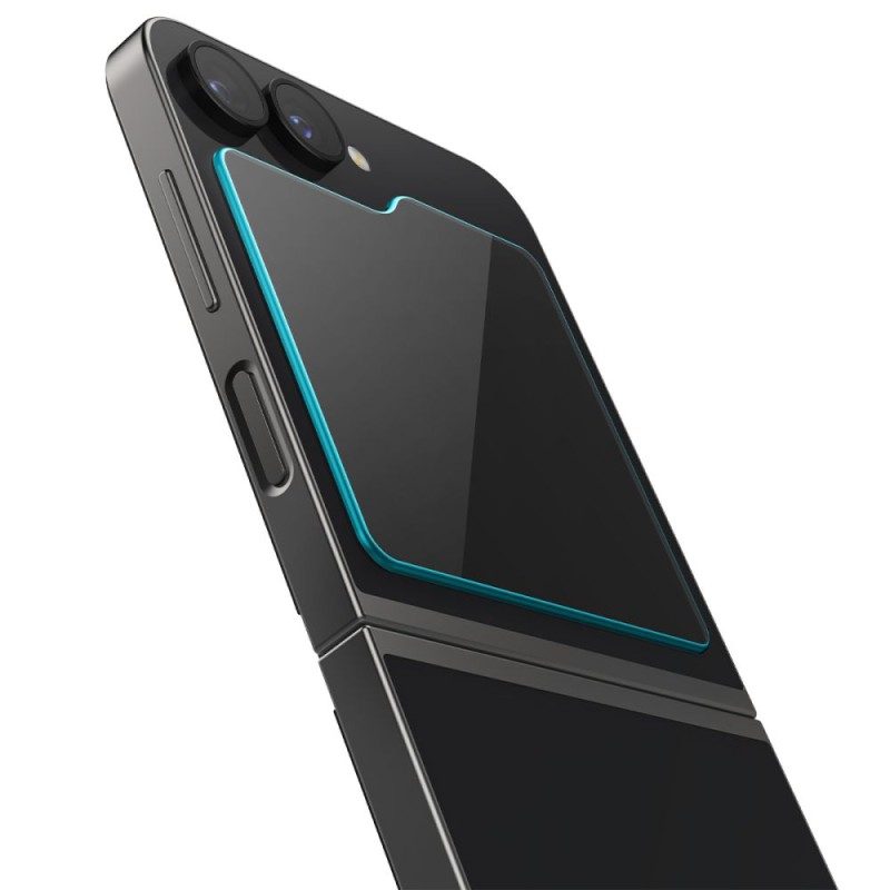 Spigen Glas.TR „EZ Fit“ 2-пак закалено стъкло за Galaxy Z Flip 5/6/7 FE CLEAR (SKU: 8809971229098-AGL07972) - Spigen Glas.TR „EZ Fit“ 2-пак закалено стъкло за Galaxy Z Flip 5/6/7 FE CLEAR (SKU: 8809971229098-AGL07972) - 8809971229098-AGL07972