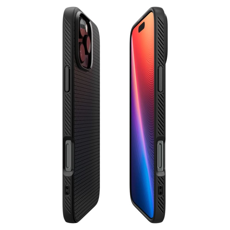 SPIGEN LIQUID AIR за iPhone 16 Pro Max (матово черно) - SPIGEN LIQUID AIR за iPhone 16 Pro Max (матово черно) - 8809971229241-ACS07988