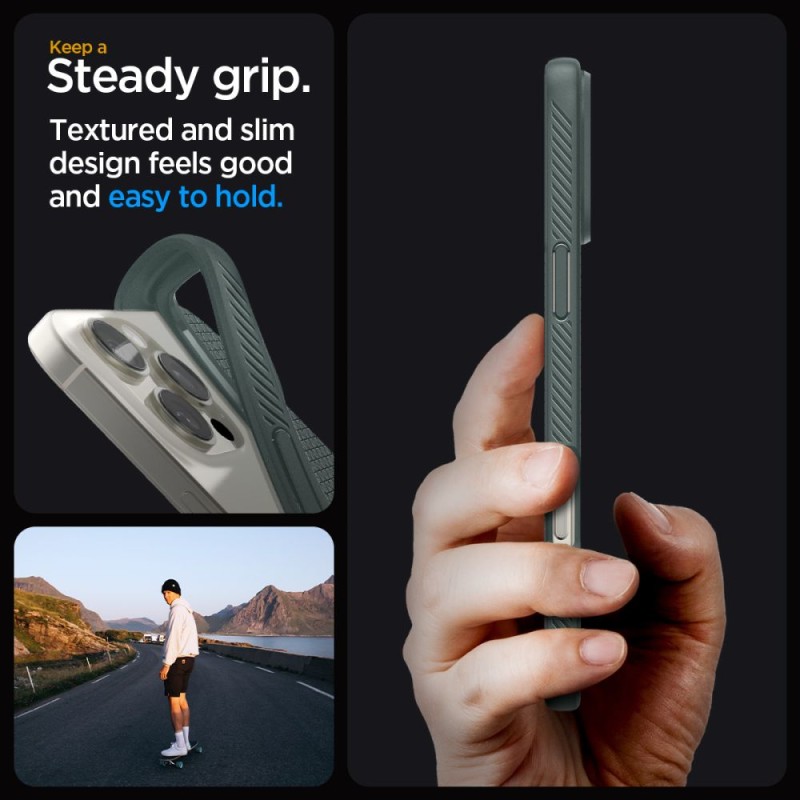 Spigen Liquid Air за iPhone 16 Pro Max Abyss Green - 8809971229265-ACS07990