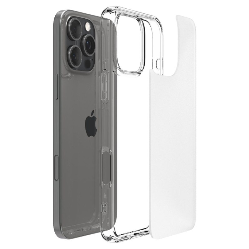 Spigen Ultra Hybrid за iPhone 16 Pro Max Frost Clear (SKU: 8809971229296-ACS07993) - Spigen Ultra Hybrid за iPhone 16 Pro Max Frost Clear (SKU: 8809971229296-ACS07993) - 8809971229296-ACS07993