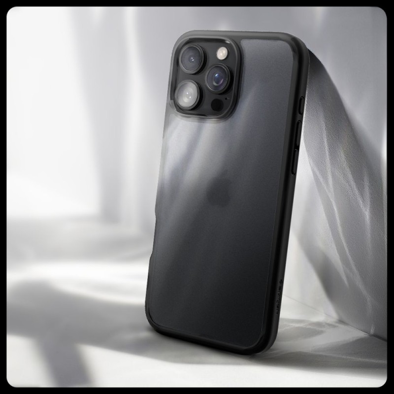 SPIGEN ULTRA HYBRID iPhone 16 Pro Max Frost Black - SPIGEN ULTRA HYBRID iPhone 16 Pro Max Frost Black - 8809971229319-ACS07995