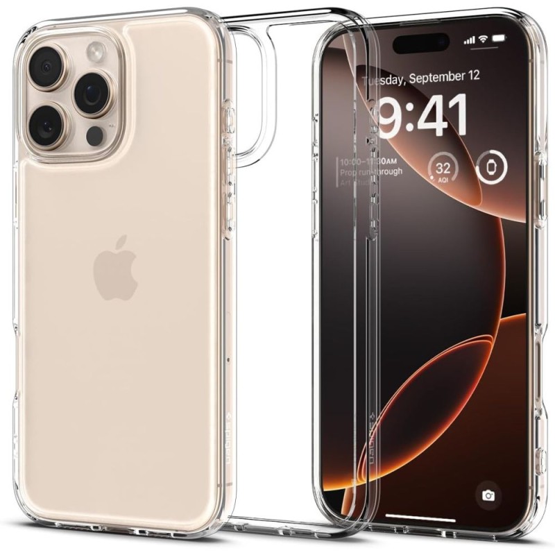 Spigen Ultra Hybrid iPhone 16 Pro Crystal Clear (ACS08121) - 8809971230339-ACS08121