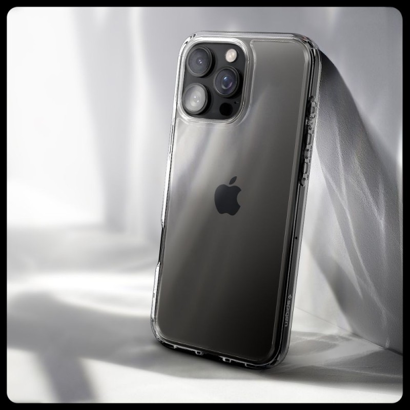 Spigen Ultra Hybrid iPhone 16 Pro Crystal Clear (ACS08121) - 8809971230339-ACS08121