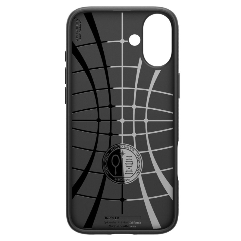 SPIGEN LIQUID AIR iPhone 16 Матово черно - SPIGEN LIQUID AIR iPhone 16 Матово черно - 8809971230896-ACS08194