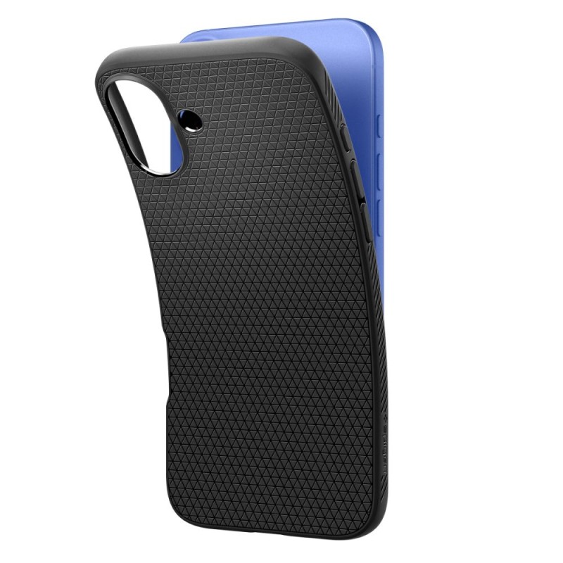 SPIGEN LIQUID AIR iPhone 16 Матово черно - SPIGEN LIQUID AIR iPhone 16 Матово черно - 8809971230896-ACS08194