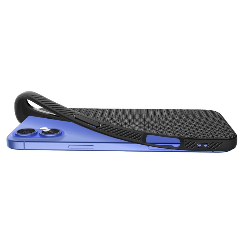 SPIGEN LIQUID AIR iPhone 16 Матово черно - SPIGEN LIQUID AIR iPhone 16 Матово черно - 8809971230896-ACS08194