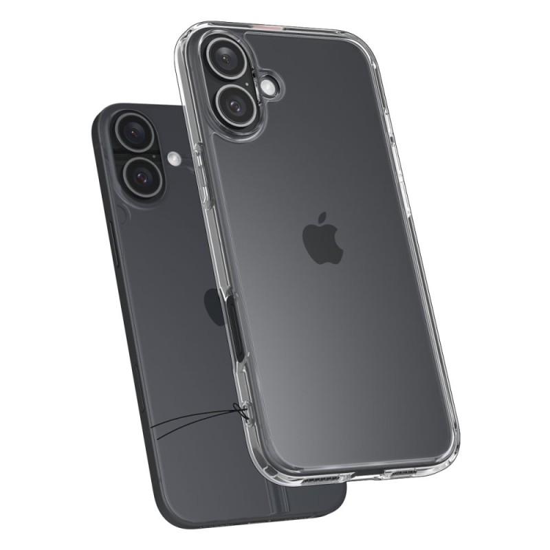 Spigen Ultra Hybrid за iPhone 16 Crystal Clear - Spigen Ultra Hybrid за iPhone 16 Crystal Clear - 8809971230926-ACS08197