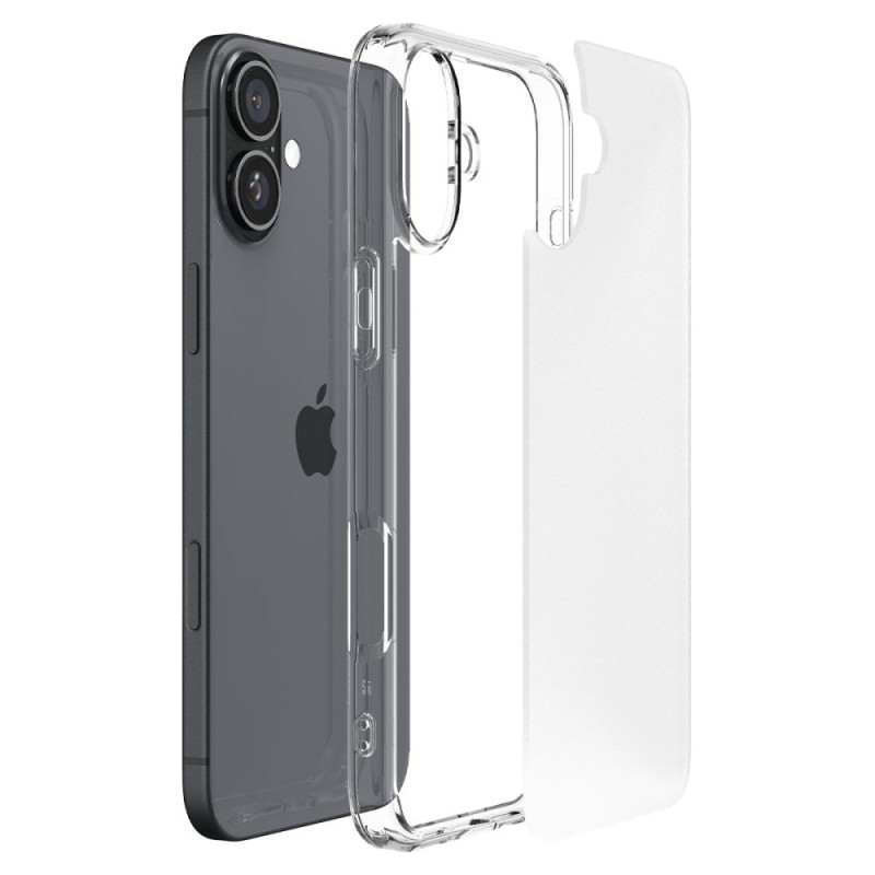 Spigen Ultra Hybrid за iPhone 16 Frost Clear - Spigen Ultra Hybrid за iPhone 16 Frost Clear - 8809971230940-ACS08199