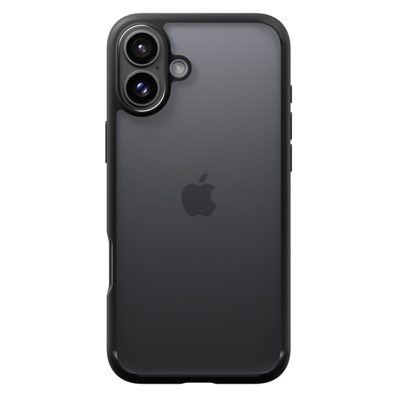 Spigen Ultra Hybrid за iPhone 16, матово черно - Spigen Ultra Hybrid за iPhone 16, матово черно - 8809971230964-ACS08201