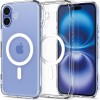 SPIGEN ULTRA HYBRID MagSafe кейс за iPhone 16 (бял) - SPIGEN ULTRA HYBRID MagSafe кейс за iPhone 16 (бял) - 8809971231008-ACS08205