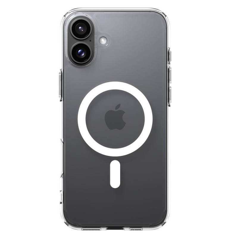 SPIGEN ULTRA HYBRID MagSafe кейс за iPhone 16 (бял) - SPIGEN ULTRA HYBRID MagSafe кейс за iPhone 16 (бял) - 8809971231008-ACS08205