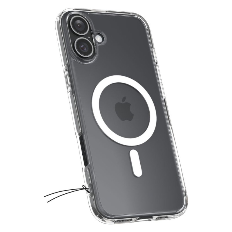 SPIGEN ULTRA HYBRID MagSafe кейс за iPhone 16 (бял) - SPIGEN ULTRA HYBRID MagSafe кейс за iPhone 16 (бял) - 8809971231008-ACS08205