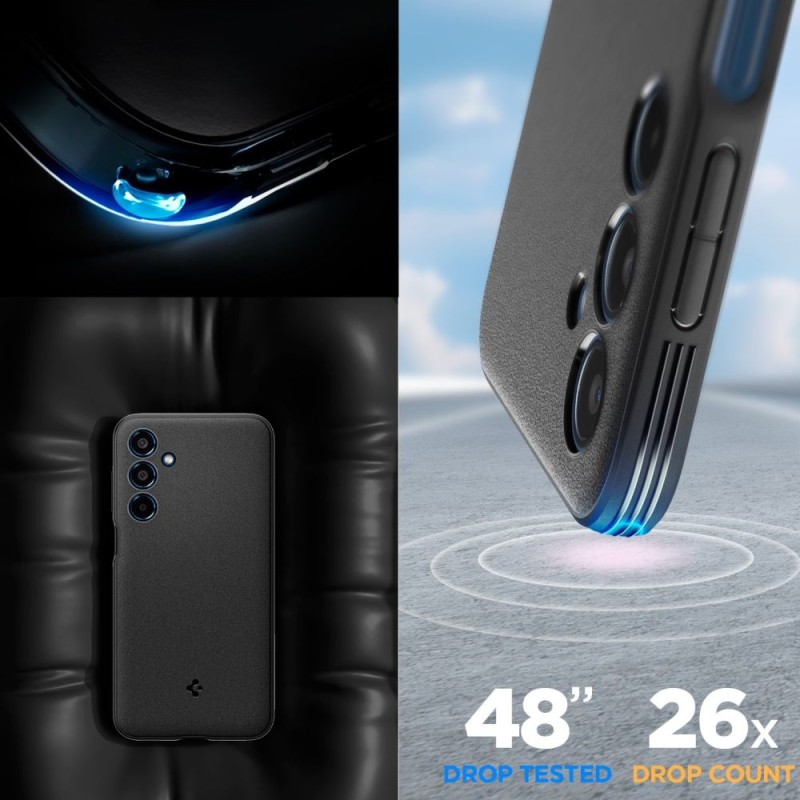 Spigen Essential SandBlast Galaxy M35 5G Matte Black (ACS08263) - 8809971231473-ACS08263