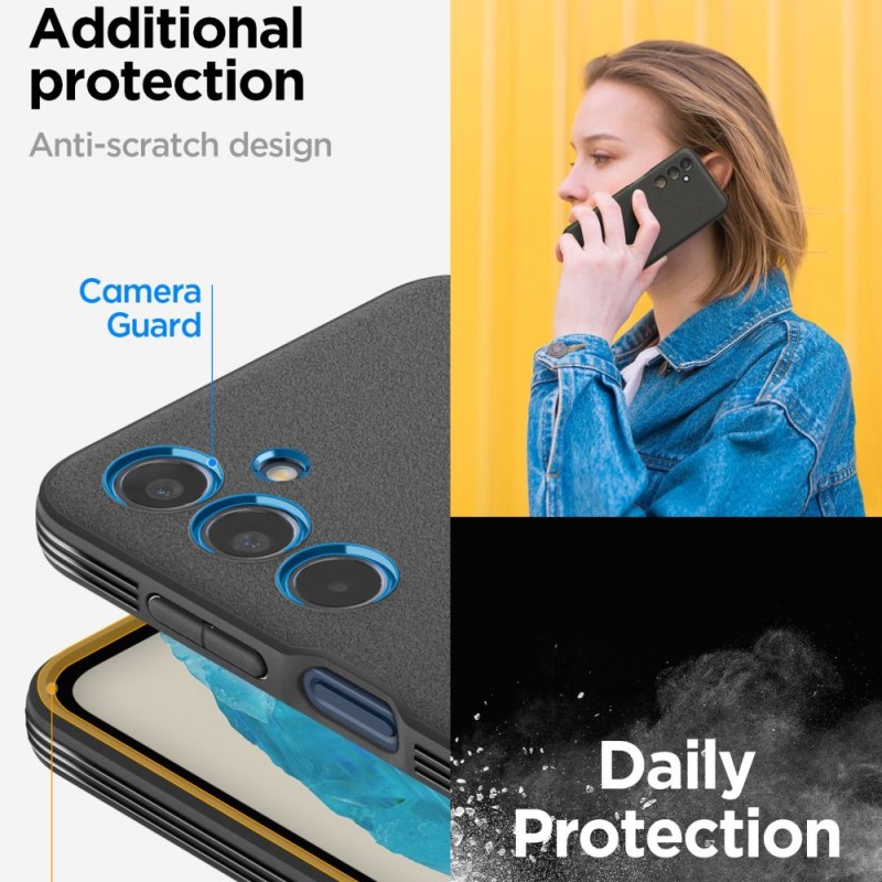 Spigen Essential SandBlast Galaxy M35 5G Matte Black (ACS08263) - 8809971231473-ACS08263