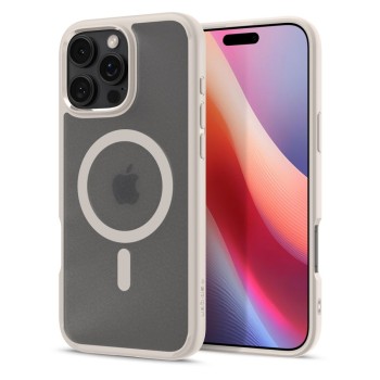 Spigen Ultra Hybrid MagSafe за iPhone 16 Pro Max, Frost Natural Titanium (SKU: 8809971232630-ACS08382)
