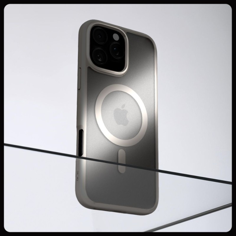 Spigen Ultra Hybrid MagSafe за iPhone 16 Pro Max, Frost Natural Titanium (SKU: 8809971232630-ACS08382) - Spigen Ultra Hybrid MagSafe за iPhone 16 Pro Max, Frost Natural Titanium (SKU: 8809971232630-ACS08382) - 8809971232630-ACS08382