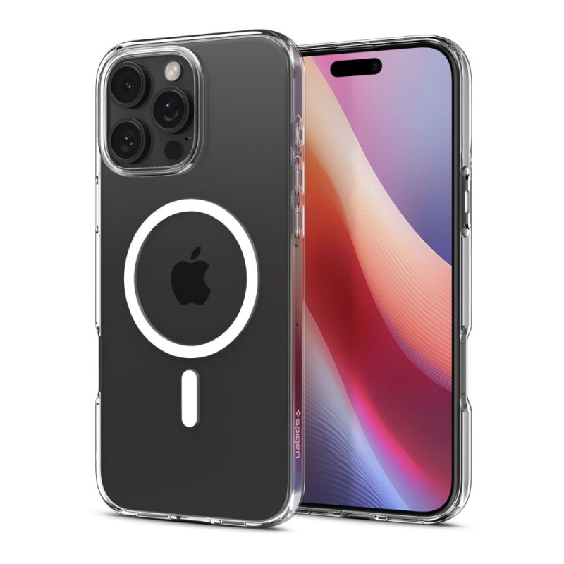 Spigen Liquid Crystal Magsafe кейс за iPhone 16 Pro Max (Clear) - Spigen Liquid Crystal Magsafe кейс за iPhone 16 Pro Max (Clear) - 8809971232685-ACS08387