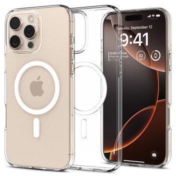 SPIGEN Liquid Crystal MagSafe iPhone 16 Pro прозрачен калъф