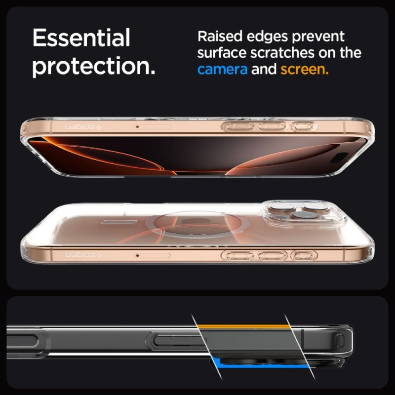 SPIGEN Liquid Crystal MagSafe iPhone 16 Pro прозрачен калъф - 8809971232708-ACS08389
