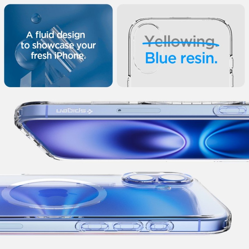 SPIGEN Liquid Crystal MagSafe за iPhone 16 Clear - SPIGEN Liquid Crystal MagSafe за iPhone 16 Clear - 8809971232715-ACS08390