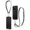 SPIGEN CYRILL KAJUK Classic Charm MagSafe калъф с каишка за iPhone 16 Pro Max Black - SPIGEN CYRILL KAJUK Classic Charm MagSafe калъф с каишка за iPhone 16 Pro Max Black - 8809971232814-ACS08400