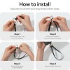 SPIGEN CYRILL KAJUK Classic Charm MagSafe калъф с каишка за iPhone 16 Pro Max Black - SPIGEN CYRILL KAJUK Classic Charm MagSafe калъф с каишка за iPhone 16 Pro Max Black - 8809971232814-ACS08400