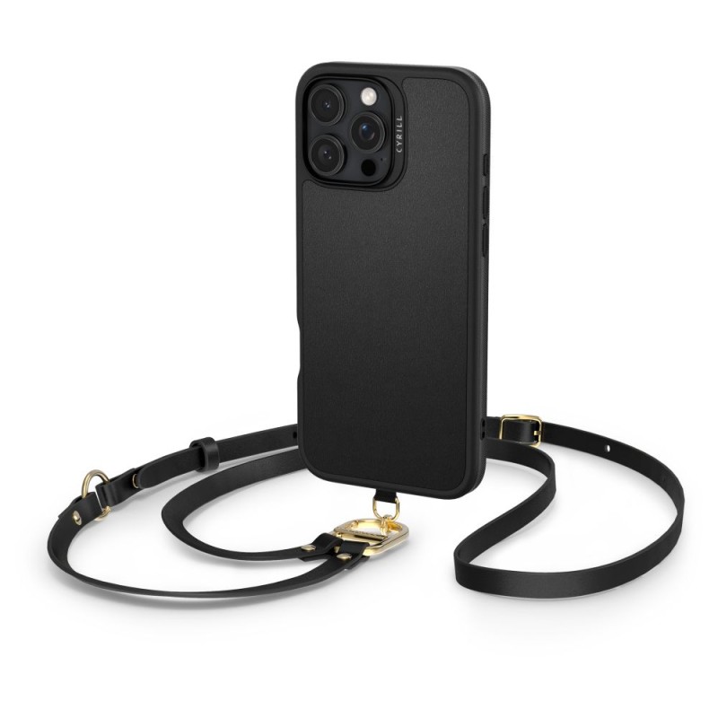 Spigen Cyrill Kajuk Classic Charm MagSafe Case за iPhone 16 Pro (Black) - Spigen Cyrill Kajuk Classic Charm MagSafe Case за iPhone 16 Pro (Black) - 8809971232906-ACS08409