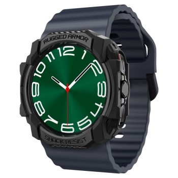 SPIGEN Rugged Armor за Samsung Galaxy Watch Ultra 2024/2025 (47 мм) матово черно