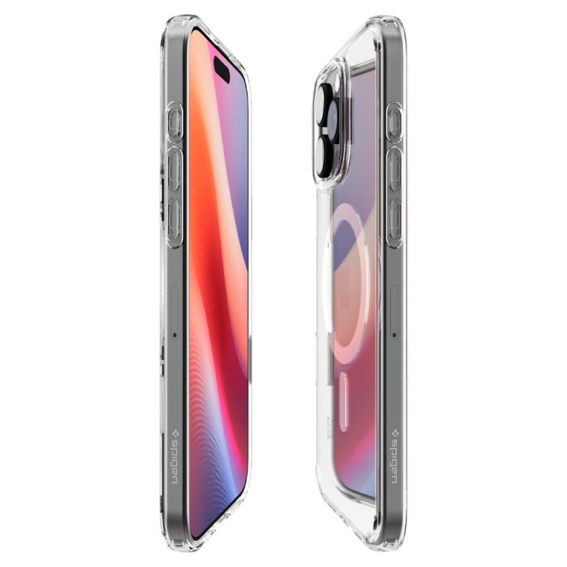 Spigen Ultra Hybrid „T“ Magsafe кейс за iPhone 16 Pro Max (бял) - Spigen Ultra Hybrid „T“ Magsafe кейс за iPhone 16 Pro Max (бял) - 8809971233613-ACS08505