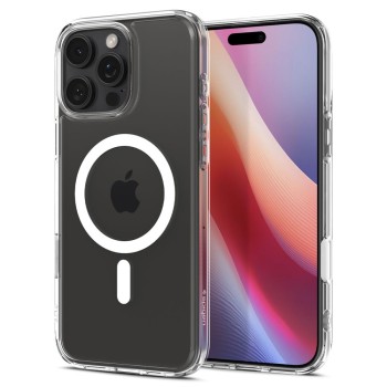 Spigen Ultra Hybrid „T” с MagSafe кейс за iPhone 16 Pro (бял)