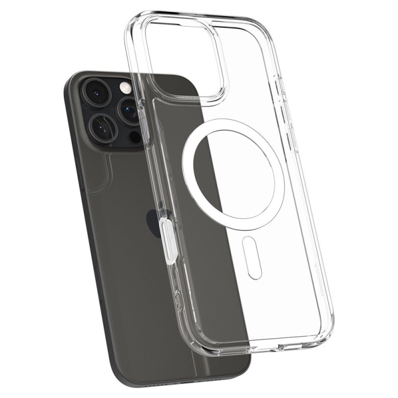 Spigen Ultra Hybrid „T” с MagSafe кейс за iPhone 16 Pro (бял) - Spigen Ultra Hybrid „T” с MagSafe кейс за iPhone 16 Pro (бял) - 8809971233682-ACS08512