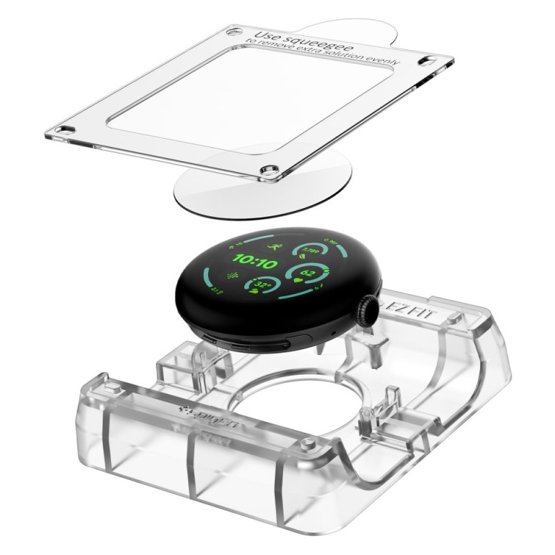 Spigen Elite Shield EZ Fit хидрогелно фолио 2-пак за Google Pixel Watch 3/4/5 (41 мм) прозрачен