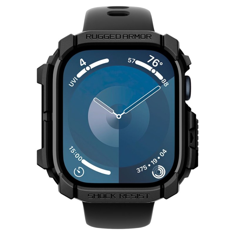 SPIGEN RUGGED ARMOR за Apple Watch 10 / 11 (42 мм) – матово черно - SPIGEN RUGGED ARMOR за Apple Watch 10 / 11 (42 мм) – матово черно - 8809971234313-ACS08585