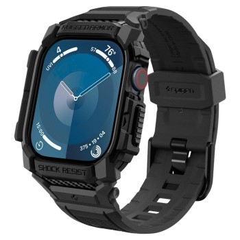 SPIGEN Rugged Armor „Pro” за Apple Watch 10/11 (42 мм) матово черно