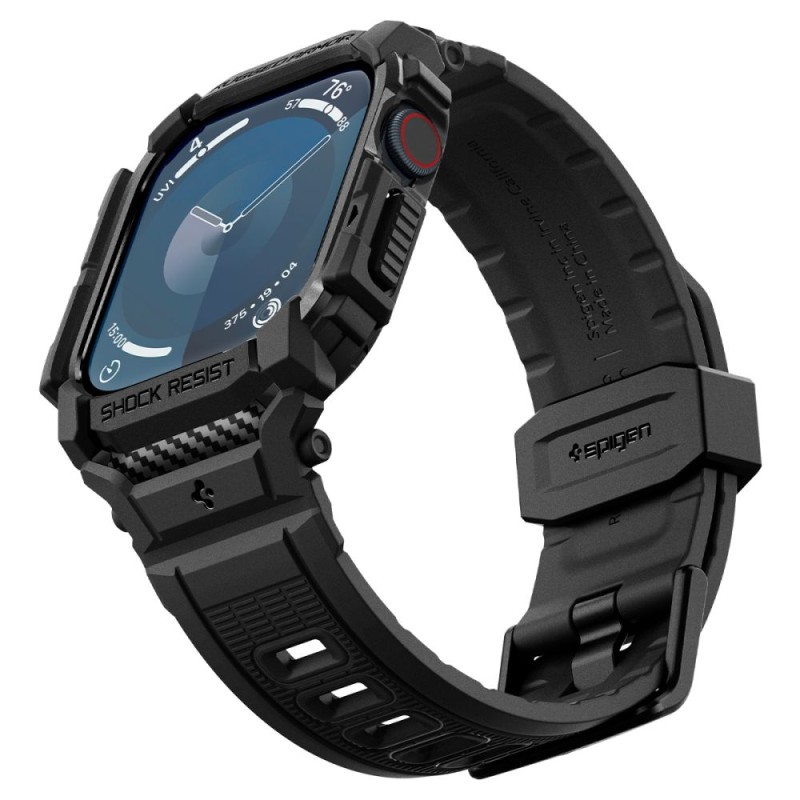 SPIGEN Rugged Armor „Pro” за Apple Watch 10/11 (42 мм) матово черно - 8809971234375-ACS08591