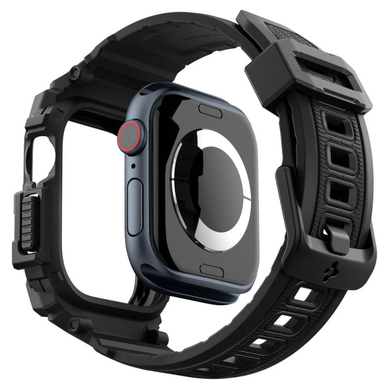 SPIGEN Rugged Armor „Pro” за Apple Watch 10/11 (42 мм) матово черно - 8809971234375-ACS08591