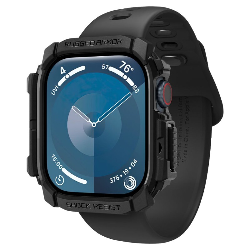 SPIGEN RUGGED ARMOR за Apple Watch 10 / 11 (46 мм) – матово черно - SPIGEN RUGGED ARMOR за Apple Watch 10 / 11 (46 мм) – матово черно - 8809971234412-ACS08597