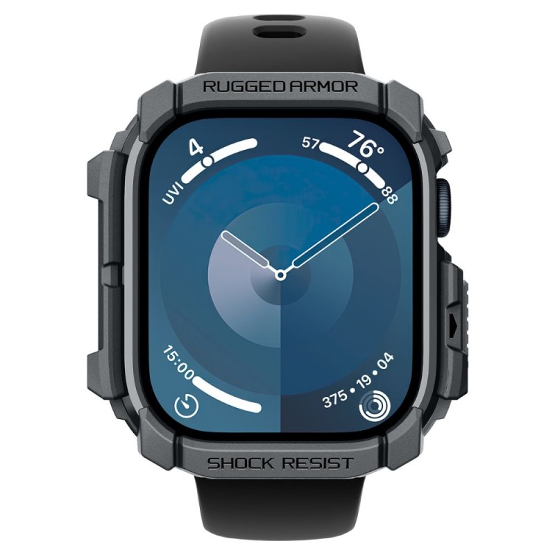SPIGEN RUGGED ARMOR за Apple Watch 10 / 11 (46 мм) тъмно сиво - 8809971234429-ACS08598